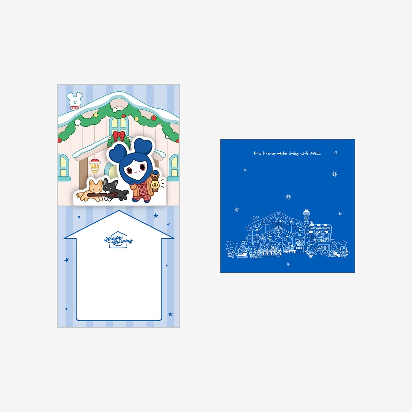 TWICE LOVELYS POP-UP MESSAGE CARD - TZUVELY / TWICE『JYP JAPAN POPUP STORE 2025』