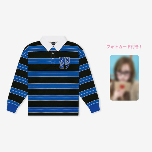 HORIZONTALLY-STRIPED SHIRT - NINA【M】/ NiziU『Live with U 2025』