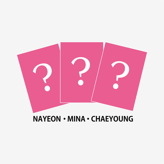 LIVE PHOTO TRADING CARD【A】（3PIECES）/ TWICE『THIS IS FOR』