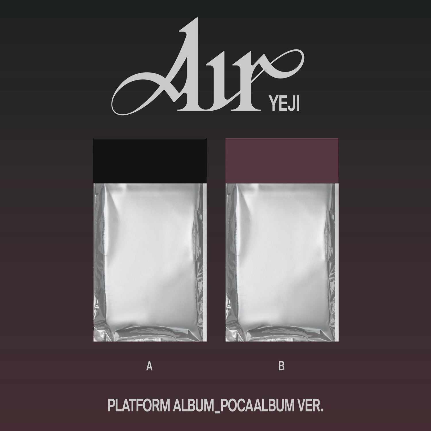 YEJI『Air』PLATFORM ALBUM_POCAALBUM VER.【輸入盤】ランダムバージョン