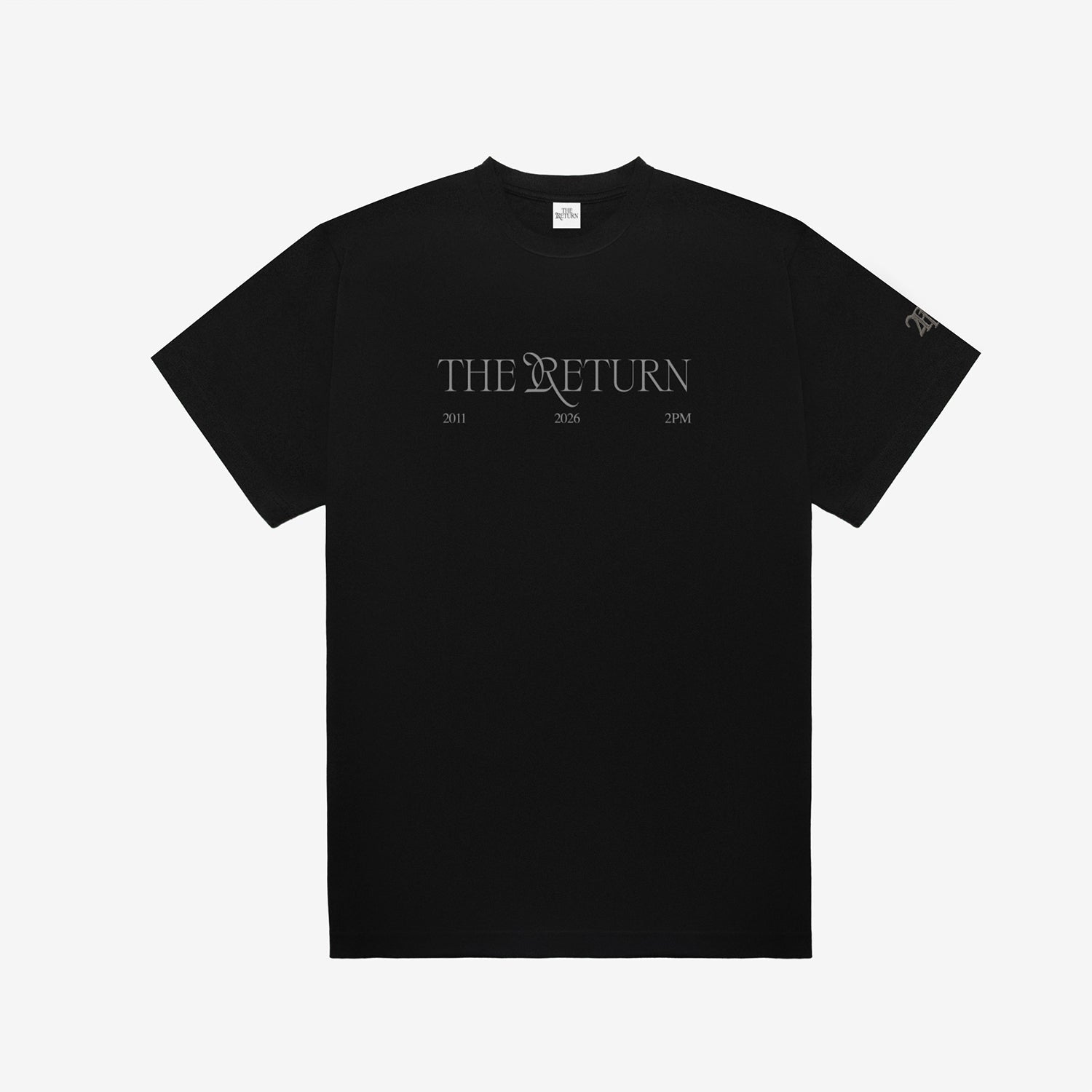 【Mサイズ 】2PM THE RETURN 東京ドーム Tシャツ グッズ T-SHIRT / BLACK【M】/ 2PM『THE RETURN』 – JYP JAPAN ONLINE STORE