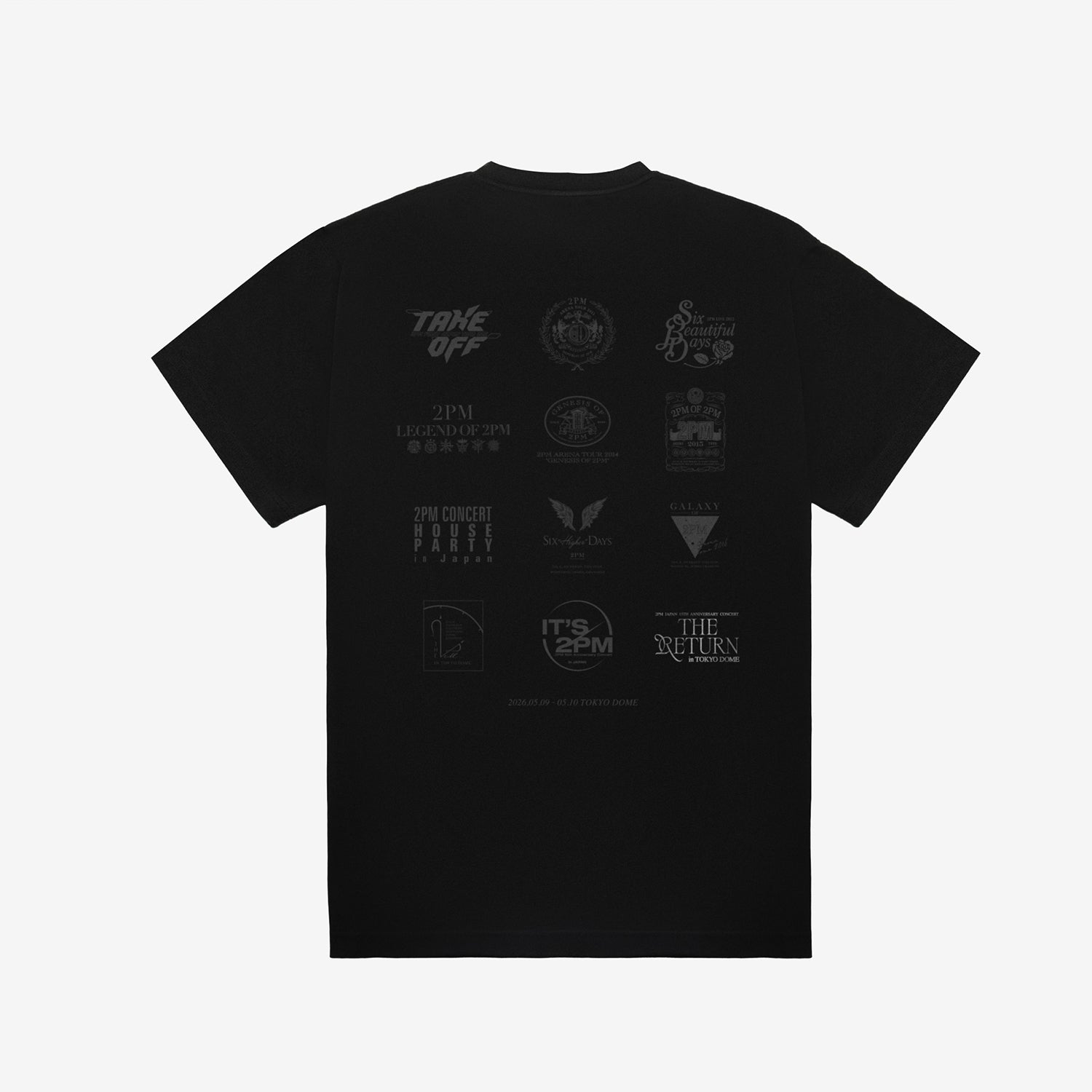 T-SHIRT / BLACK【M】/ 2PM『THE RETURN』 – JYP JAPAN ONLINE STORE