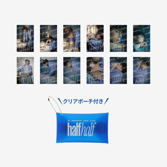 CALENDER PHOTO CARD SET【BLUE】/ WOOYOUNG (From 2PM)『2025 Jang Wooyoung Concert ＜half half＞』