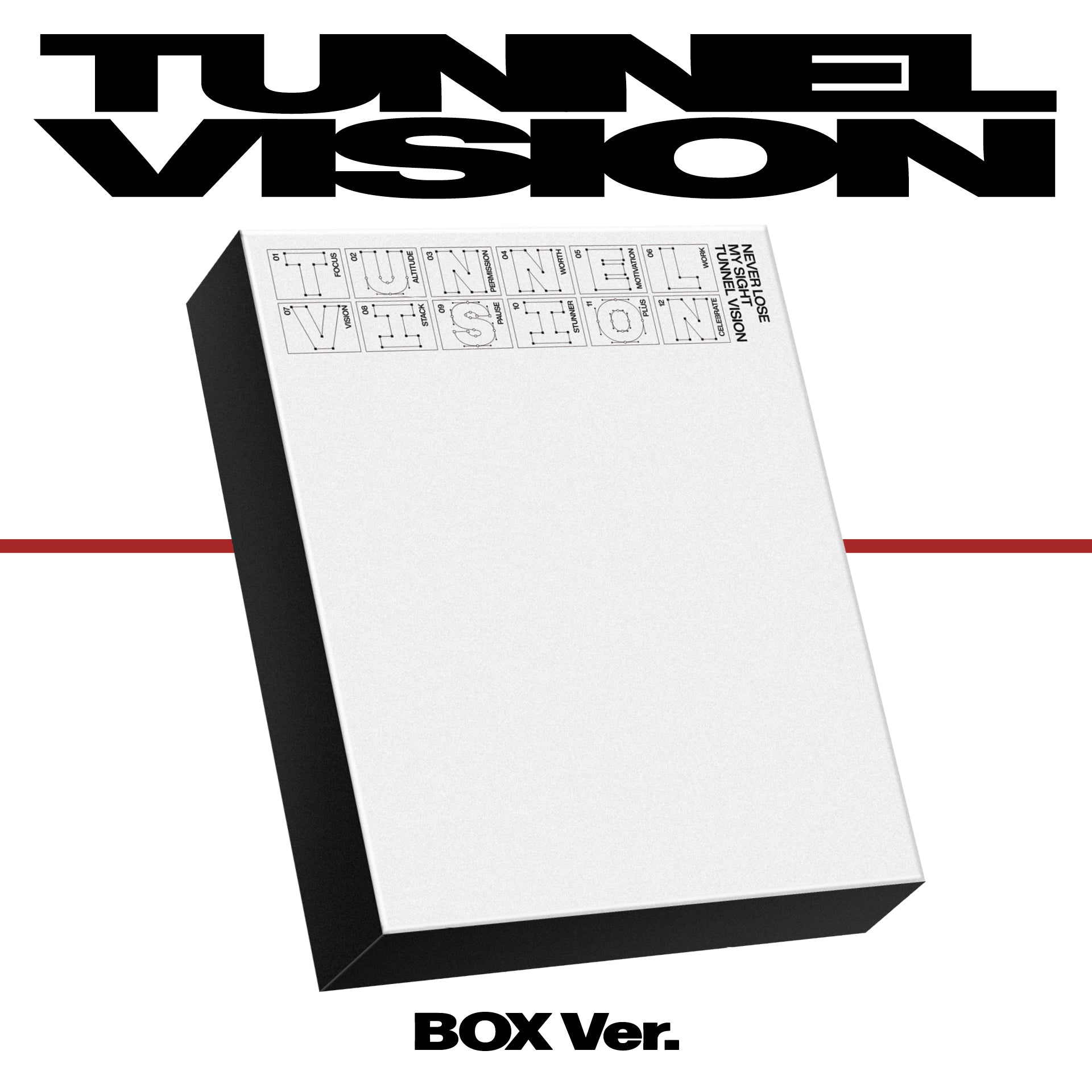 ITZY 11th Mini Album『TUNNEL VISION』BOX Ver. – JYP JAPAN ONLINE STORE