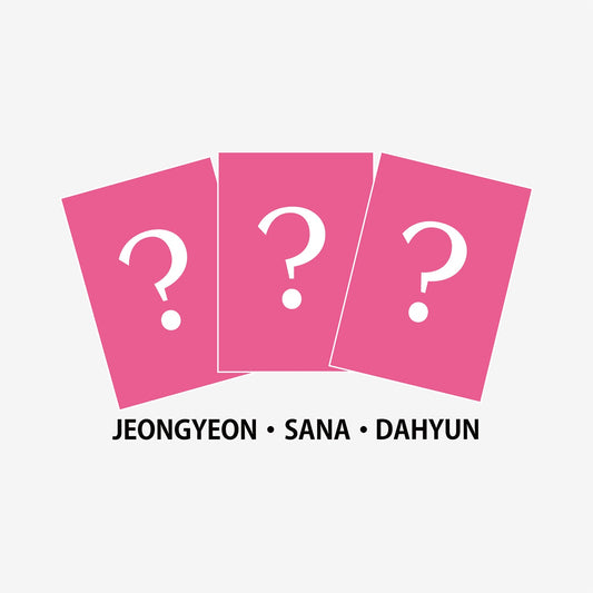 LIVE PHOTO TRADING CARD【B】（3PIECES）/ TWICE『THIS IS FOR』