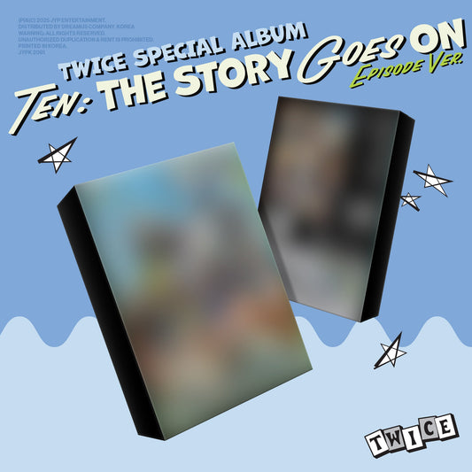 TWICE SPECIAL ALBUM『TEN: The Story Goes On』EPISODE ver. 2バージョンランダム