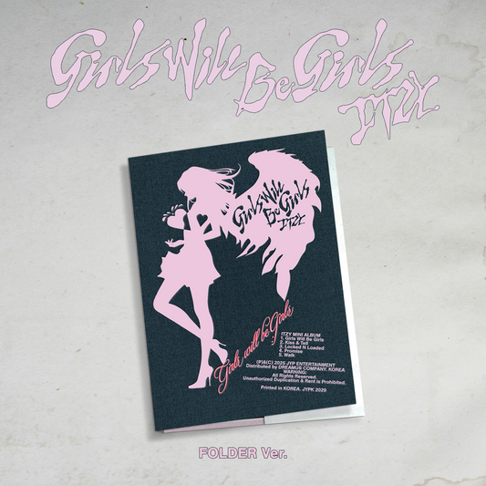ITZY 10th Mini Album『Girls Will Be Girls』FOLDER Ver.【輸入盤】