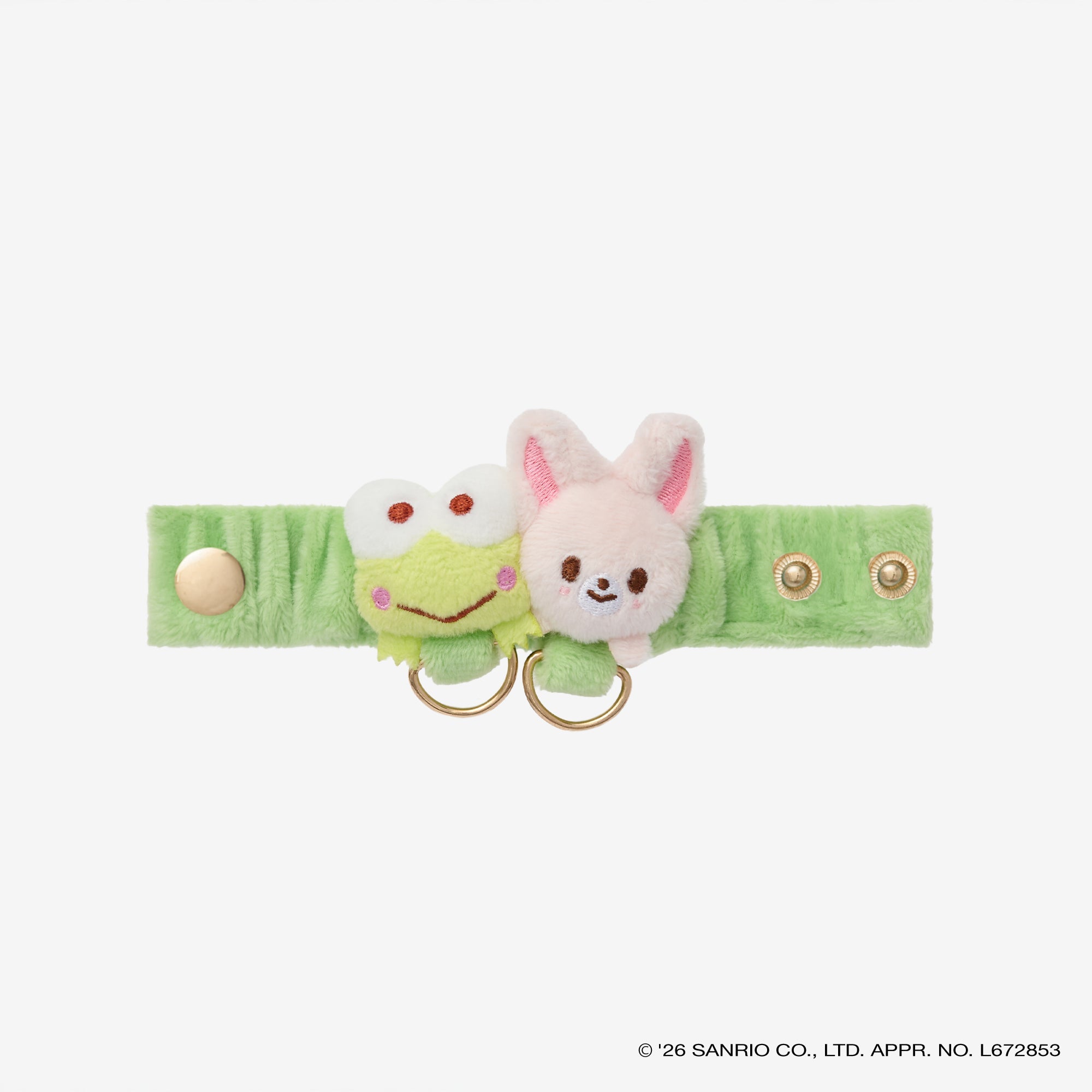SKZOO×SANRIO CHARACTERS STRAP HOLDER - FoxI.Ny x KEROKEROKEROPPI