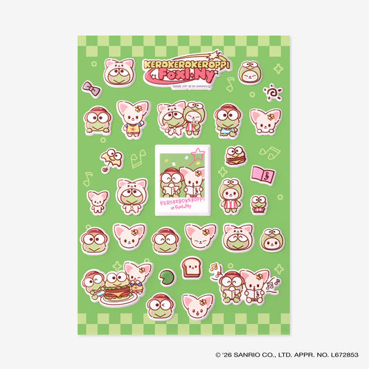 SKZOO×SANRIO CHARACTERS STICKER - FoxI.Ny x KEROKEROKEROPPI / Stray Kids『World Tour <RUN IT JAPAN>』