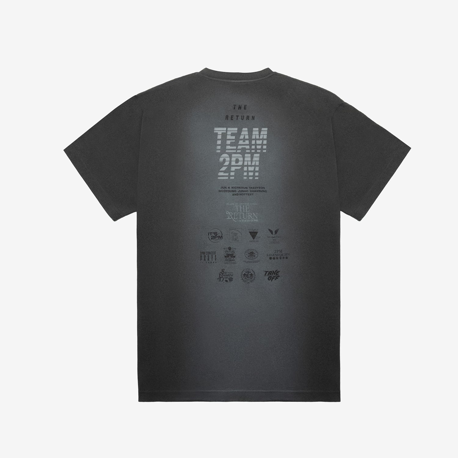 T-SHIRT / GRAY【M】/ 2PM『THE RETURN』 – JYP JAPAN ONLINE STORE