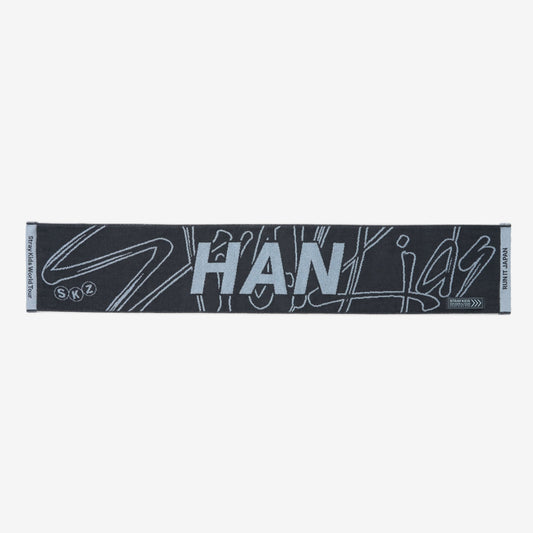 MUFFLER TOWEL - HAN / Stray Kids『World Tour <RUN IT JAPAN>』
