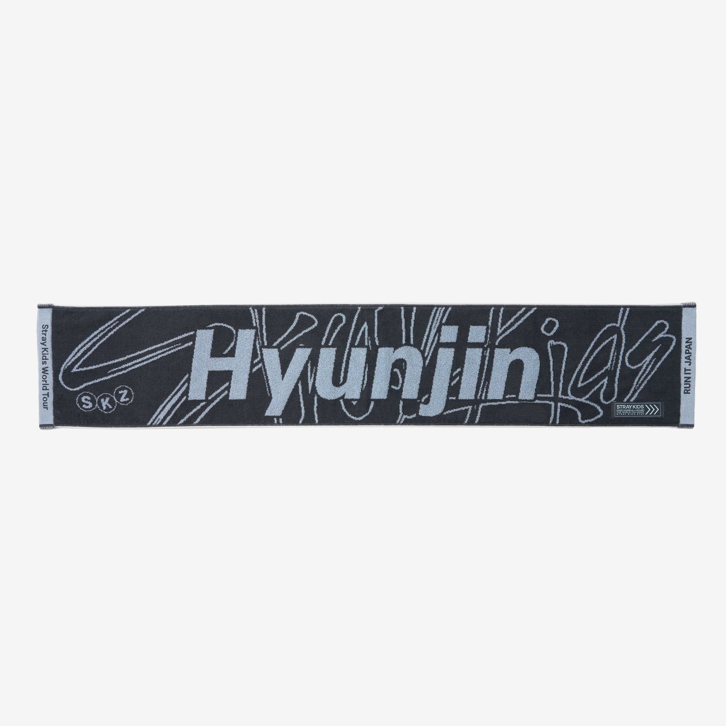 MUFFLER TOWEL - Hyunjin / Stray Kids『World Tour <RUN IT JAPAN>』