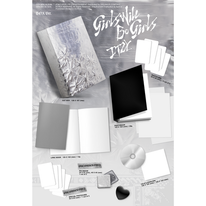 ITZY 10th Mini Album『Girls Will Be Girls』【輸入盤】全形態セット