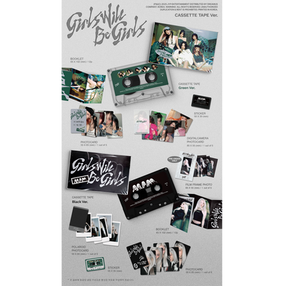 ITZY 10th Mini Album “Girls Will Be Girls” CASSETTE TAPE Ver