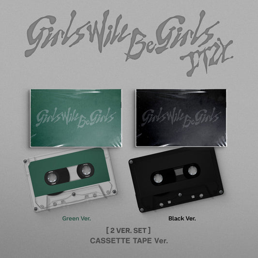 ITZY 10th Mini Album『Girls Will Be Girls』CASSETTE TAPE Ver.【輸入盤】2種セット