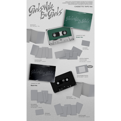 ITZY 10th Mini Album『Girls Will Be Girls』【輸入盤】全形態セット