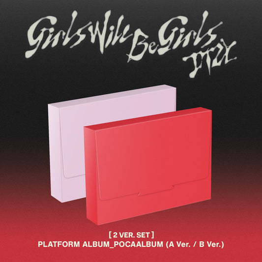 ITZY 10th Mini Album『Girls Will Be Girls』PLATFORM ALBUM_POCAALBUM A / B Ver.【輸入盤】2種セット