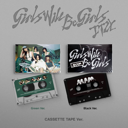 ITZY 10th Mini Album『Girls Will Be Girls』CASSETTE TAPE Ver.【輸入盤】2種ランダム