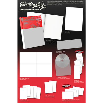 ITZY 10th Mini Album『Girls Will Be Girls』PHOTOBOOK Ver.【輸入盤】