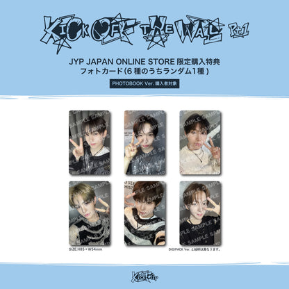 KickFlip The 5th Mini Album "KICK OFF THE WALL Pt. 1" PHOTOBOOK Ver.