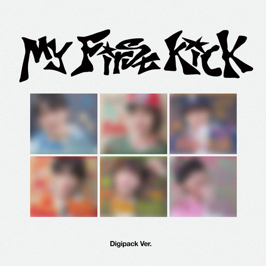 KickFlip The 4th Mini Album "My First Kick" Digipack Ver. 6バージョンランダム