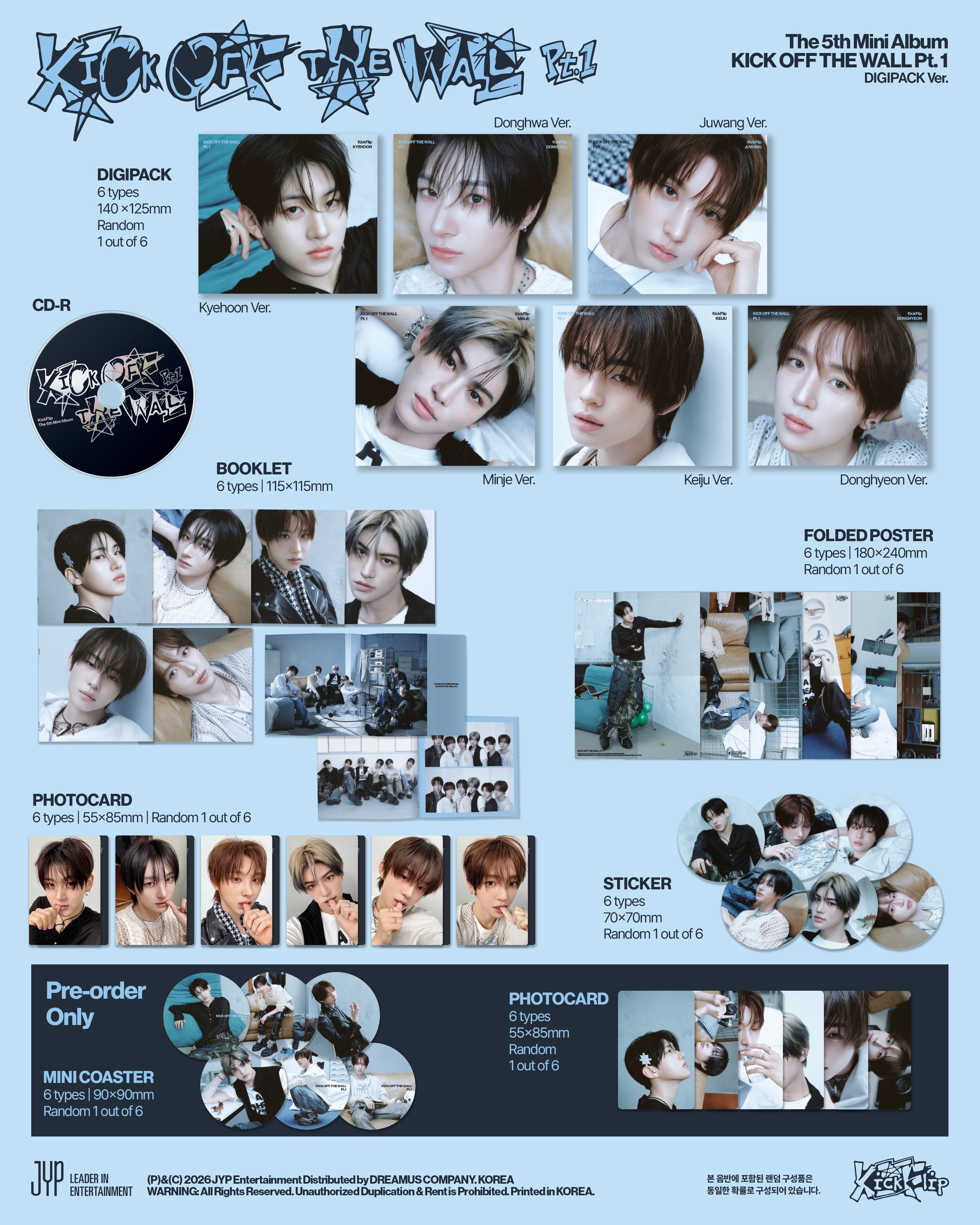 KickFlip The 5th Mini Album 