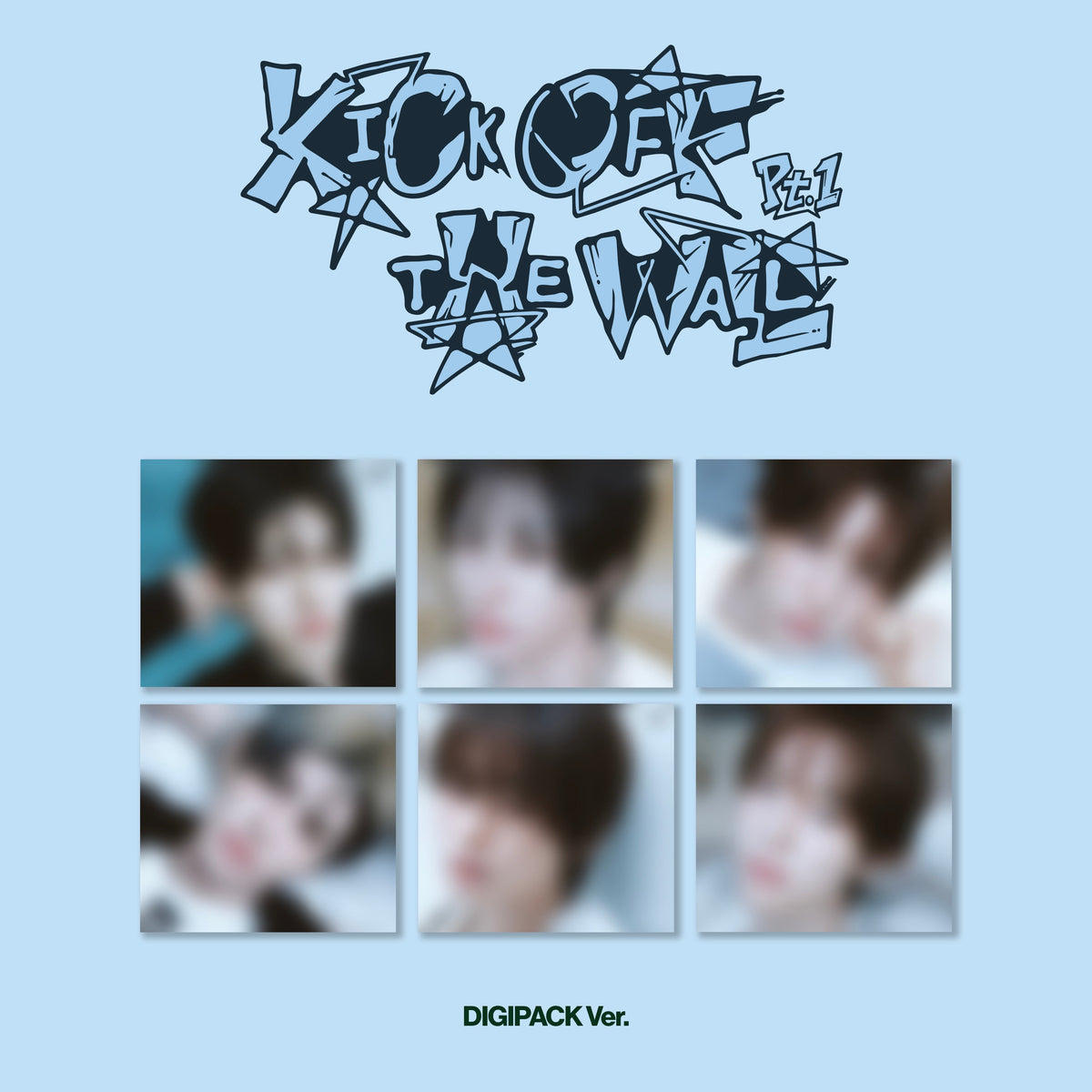 KickFlip 5th Mini Album "KICK OFF THE WALL Pt. 1" DIGIPACK Ver. 6종 랜덤