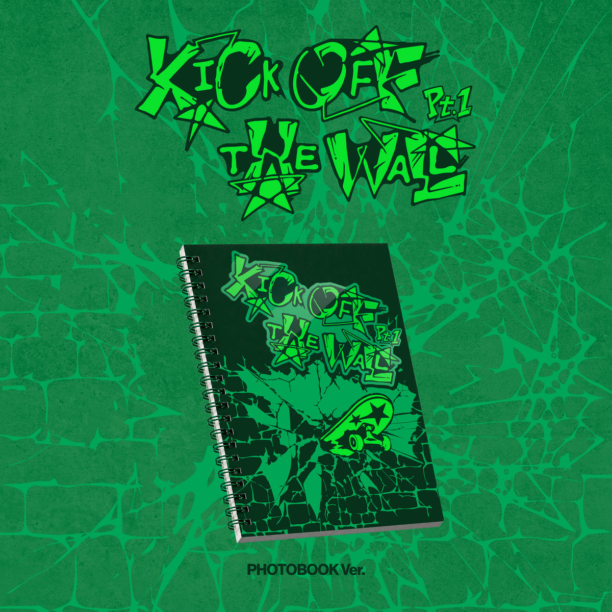 KickFlip The 5th Mini Album "KICK OFF THE WALL Pt. 1" PHOTOBOOK Ver.