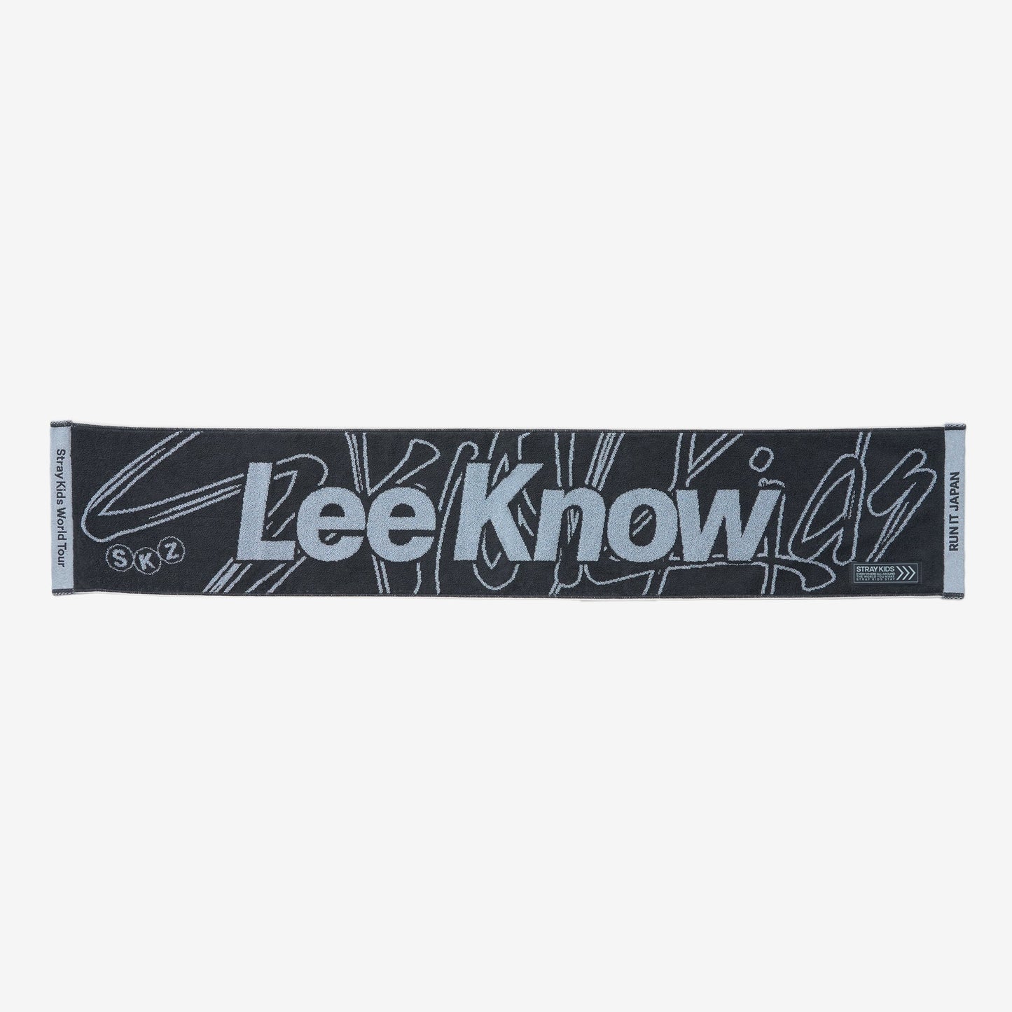 MUFFLER TOWEL - Lee Know / Stray Kids『World Tour <RUN IT JAPAN>』