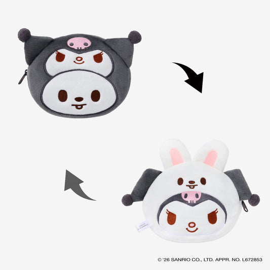 SKZOO×SANRIO CHARACTERS REVERSIBLE POUCH - Leebit x KUROMI / Stray Kids『World Tour <RUN IT JAPAN>』