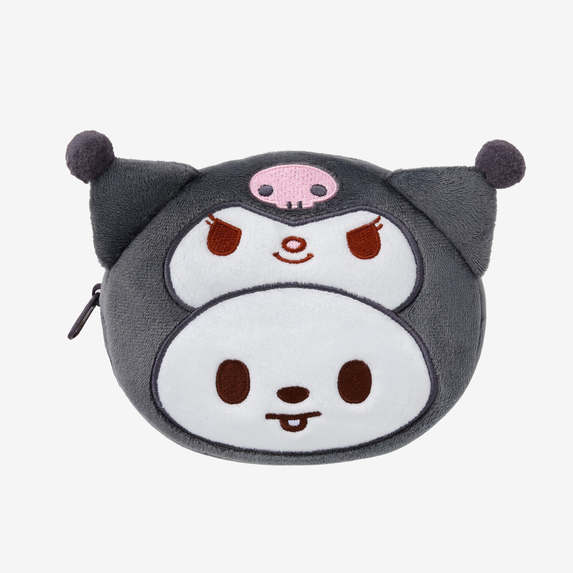 SKZOO×SANRIO CHARACTERS REVERSIBLE POUCH - Leebit x KUROMI / Stray