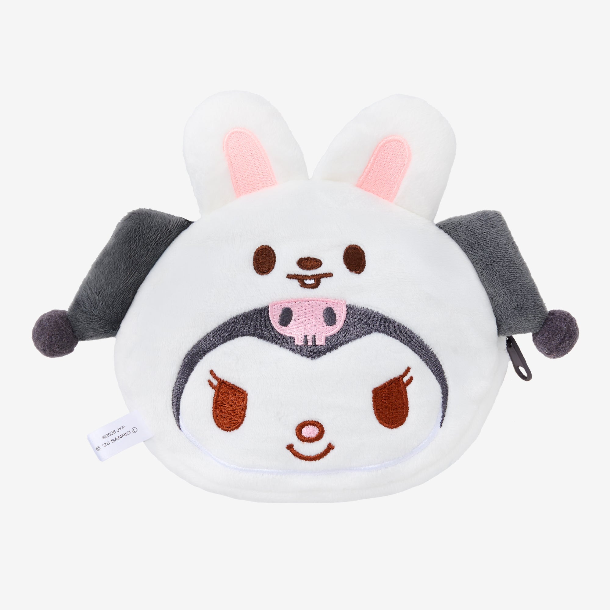 SKZOO×SANRIO CHARACTERS REVERSIBLE POUCH - Leebit x KUROMI / Stray
