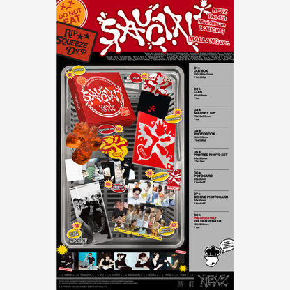NEXZ The 4th Mini Album『SAUCIN’』[말랑 ver.]