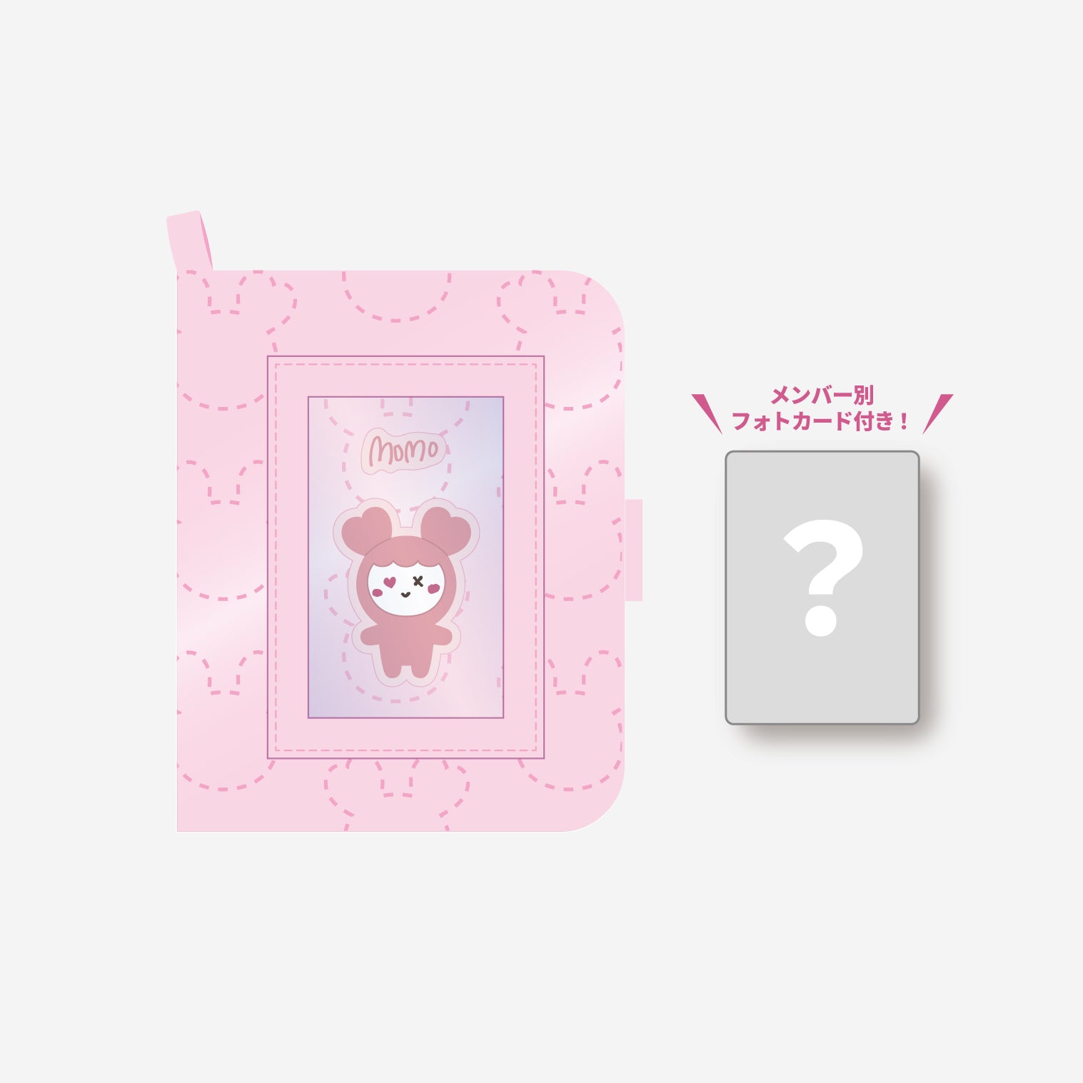 TWICE JIHYO フォトカードケース PHOTO CARD CASE Designed by JIHYO / TWICE『ONCE JAPAN 9th