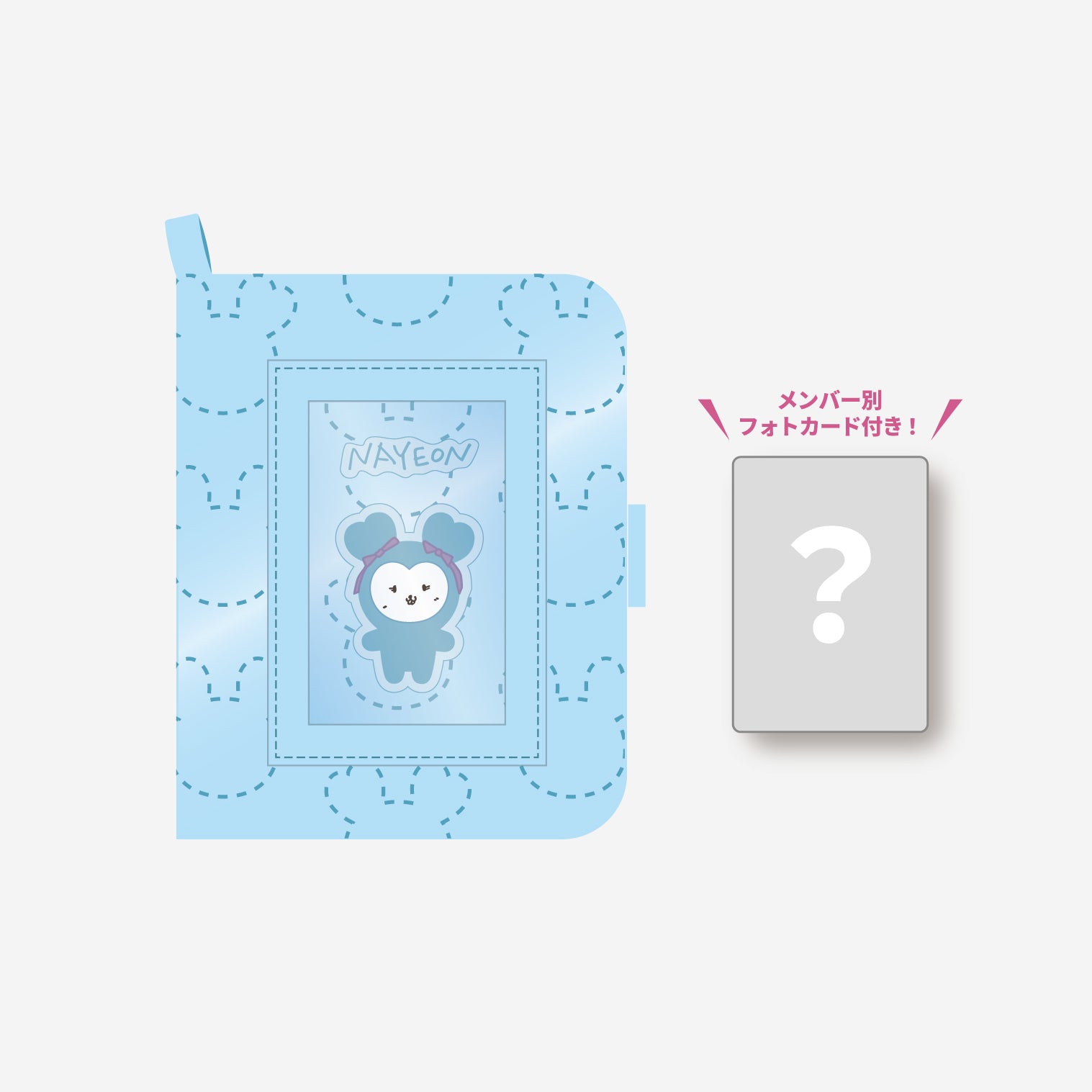 TWICE JIHYO フォトカードケース PHOTO CARD CASE Designed by JIHYO / TWICE『ONCE JAPAN 9th