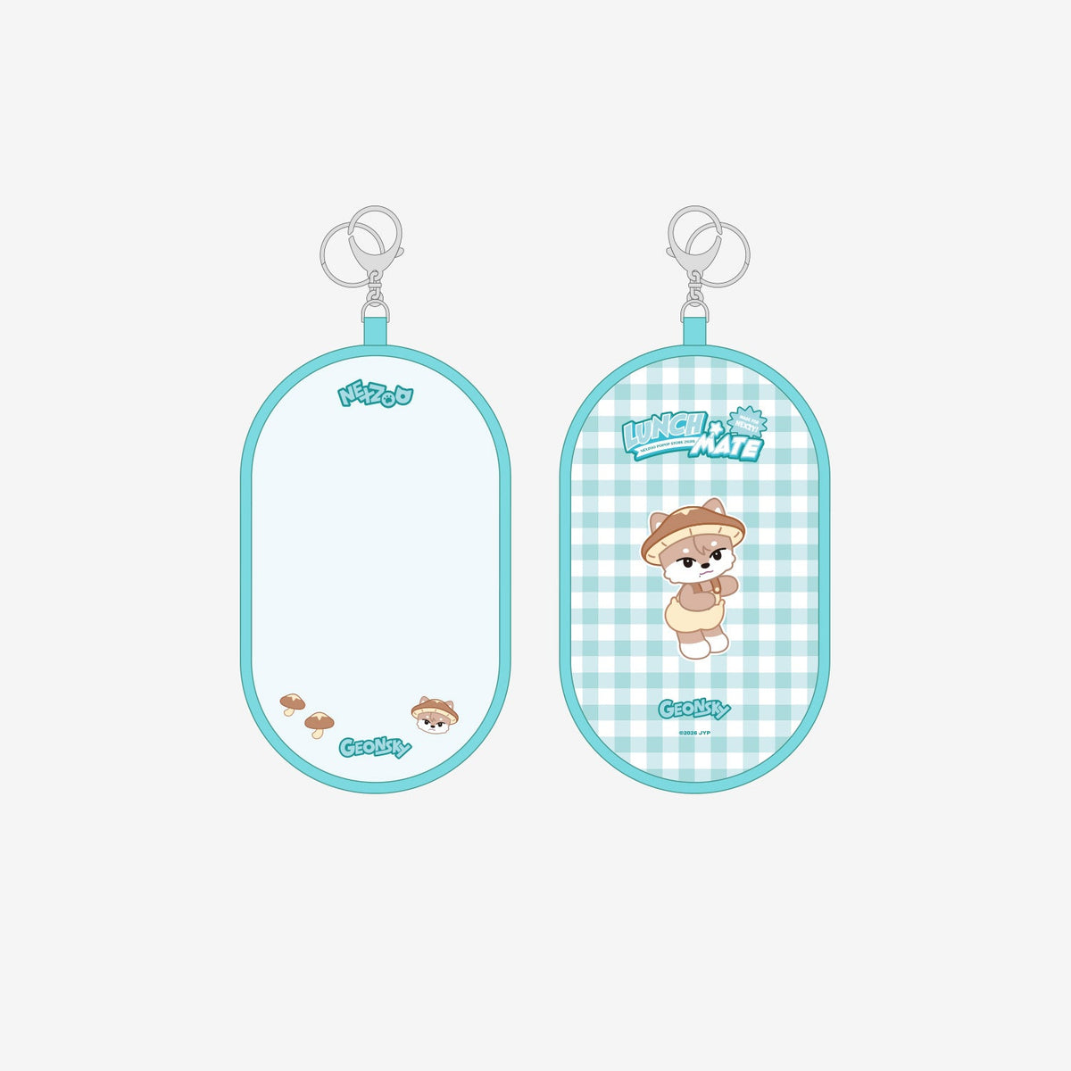 NEXZOO CLEAR POUCH - GEONSKY / NEXZ『NEXZOO POPUP 2026 "LUNCH MATE"』