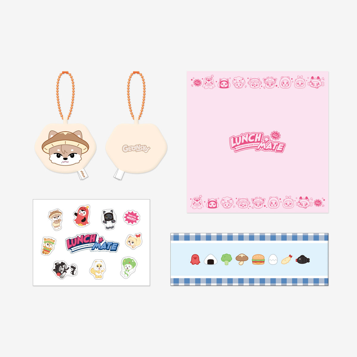 LUNCH MATE SET - GEONSKY / NEXZ『NEXZOO POPUP 2026 "LUNCH MATE"』