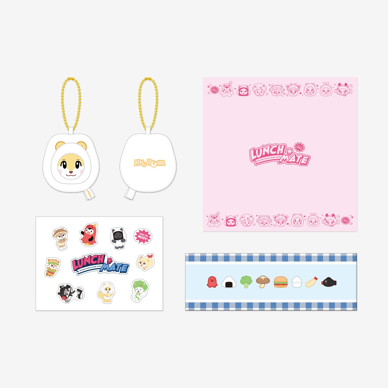 LUNCH MATE SET - HYUROMI / NEXZ『NEXZOO POPUP 2026 