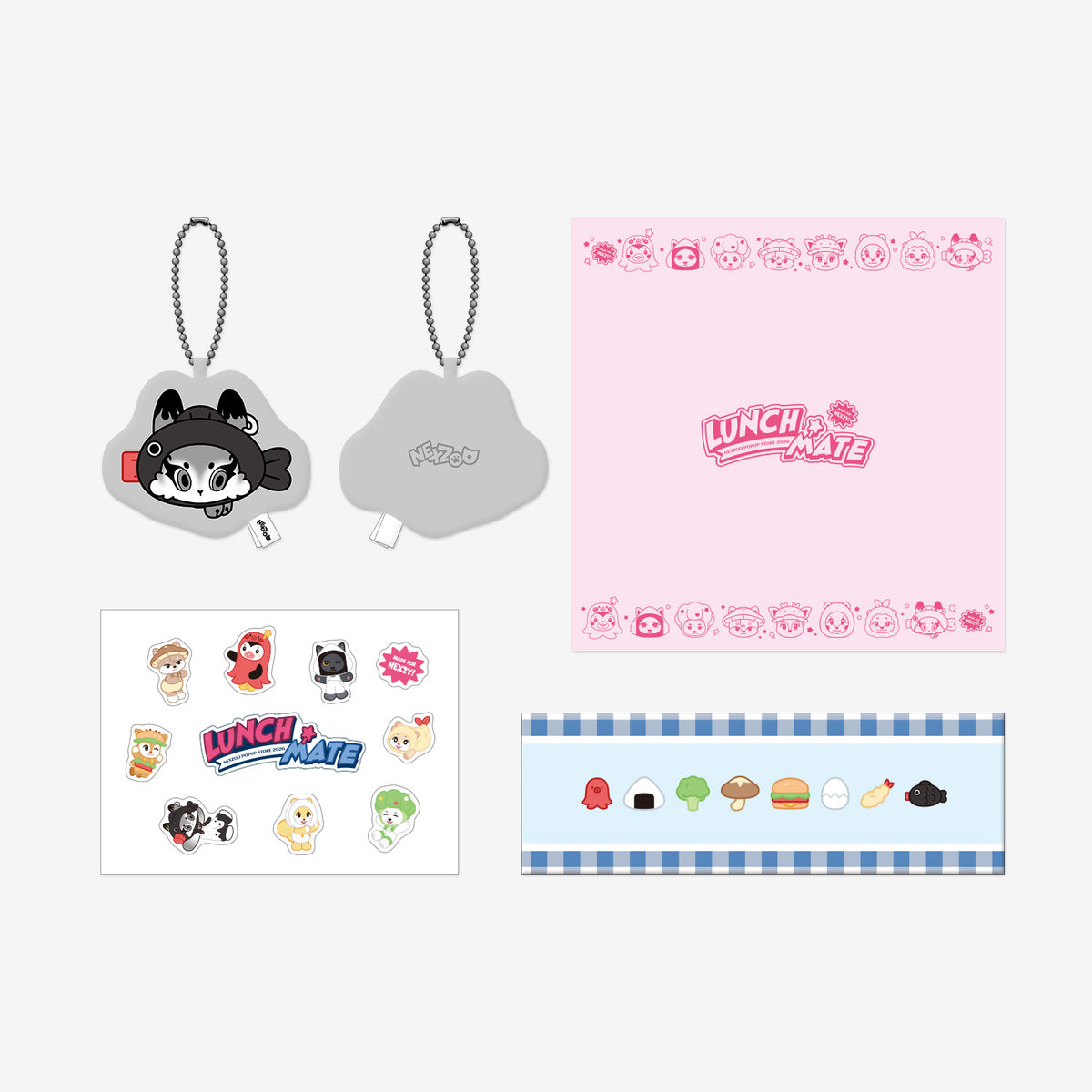 LUNCH MATE SET - FOX2Y / NEXZ『NEXZOO POPUP 2026 "LUNCH MATE"』