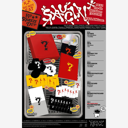 NEXZ The 4th Mini Album『SAUCIN'』[MALLANG ver.]