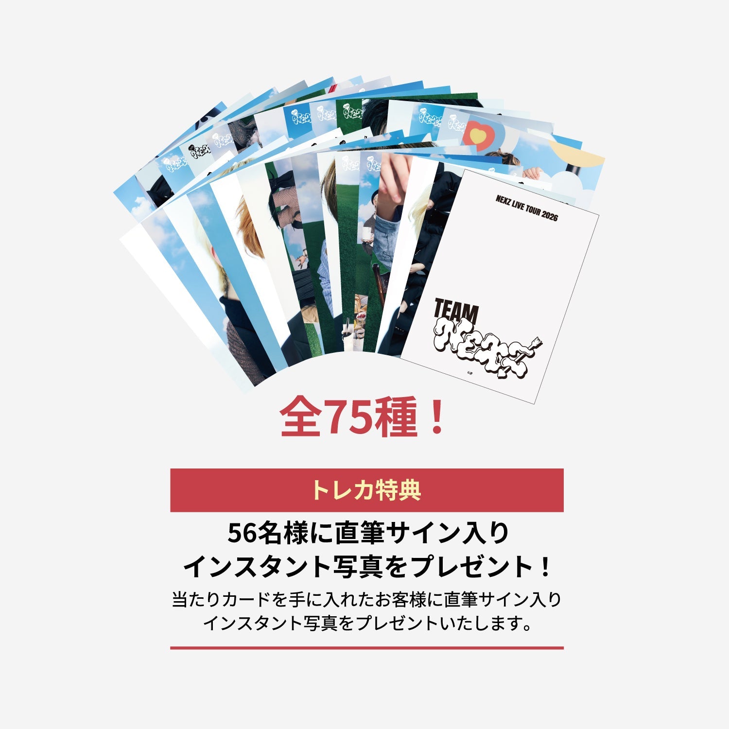 RANDOM TRADING CARD / NEXZ『LIVE TOUR 2026』 – JYP JAPAN ONLINE STORE
