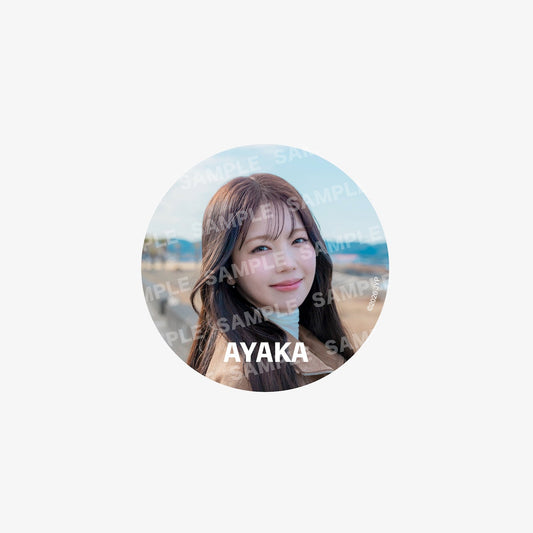 PHOTO BADGE / B - AYAKA / NiziU『GOOD GIRL BUT NOT FOR YOU』