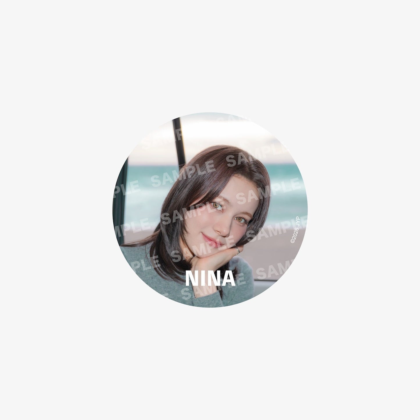 PHOTO BADGE / B - NINA / NiziU『GOOD GIRL BUT NOT FOR YOU』