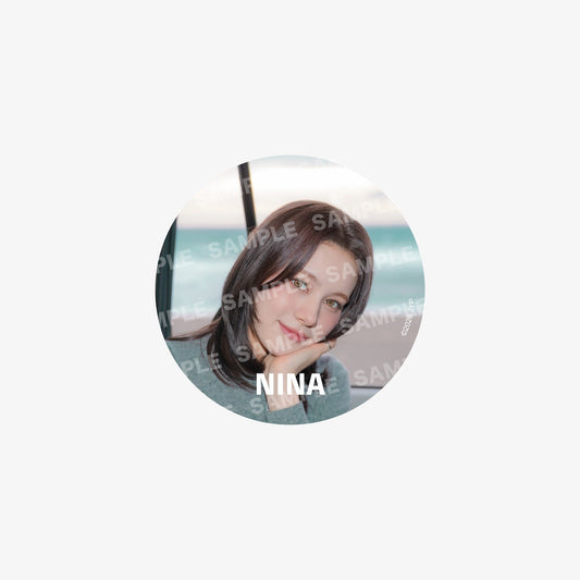 PHOTO BADGE / B - NINA / NiziU『GOOD GIRL BUT NOT FOR YOU』