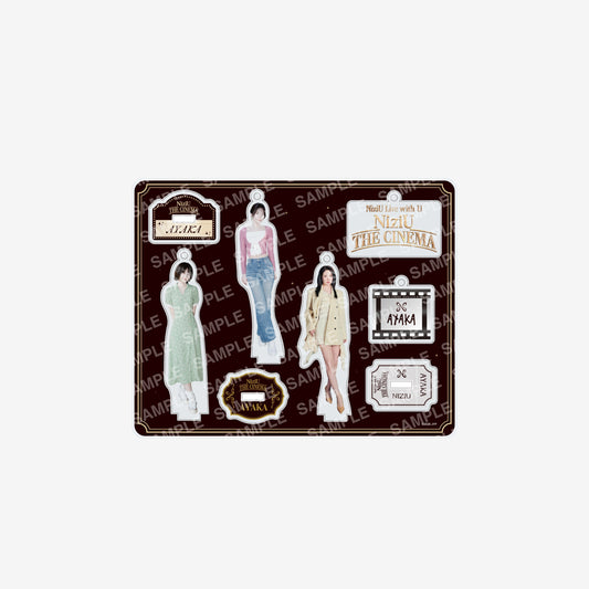 ACRYLIC STAND KEY HOLDER - AYAKA / NiziU『Live with U 2026 “NiziU : THE CINEMA” 』