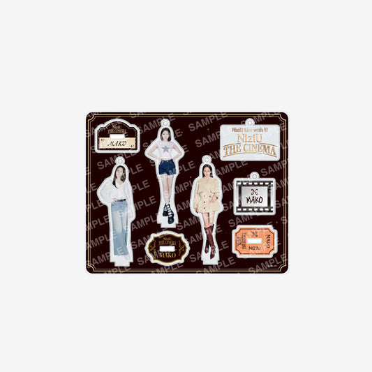 ACRYLIC STAND KEY HOLDER - MAKO / NiziU『Live with U 2026 “NiziU : THE CINEMA” 』