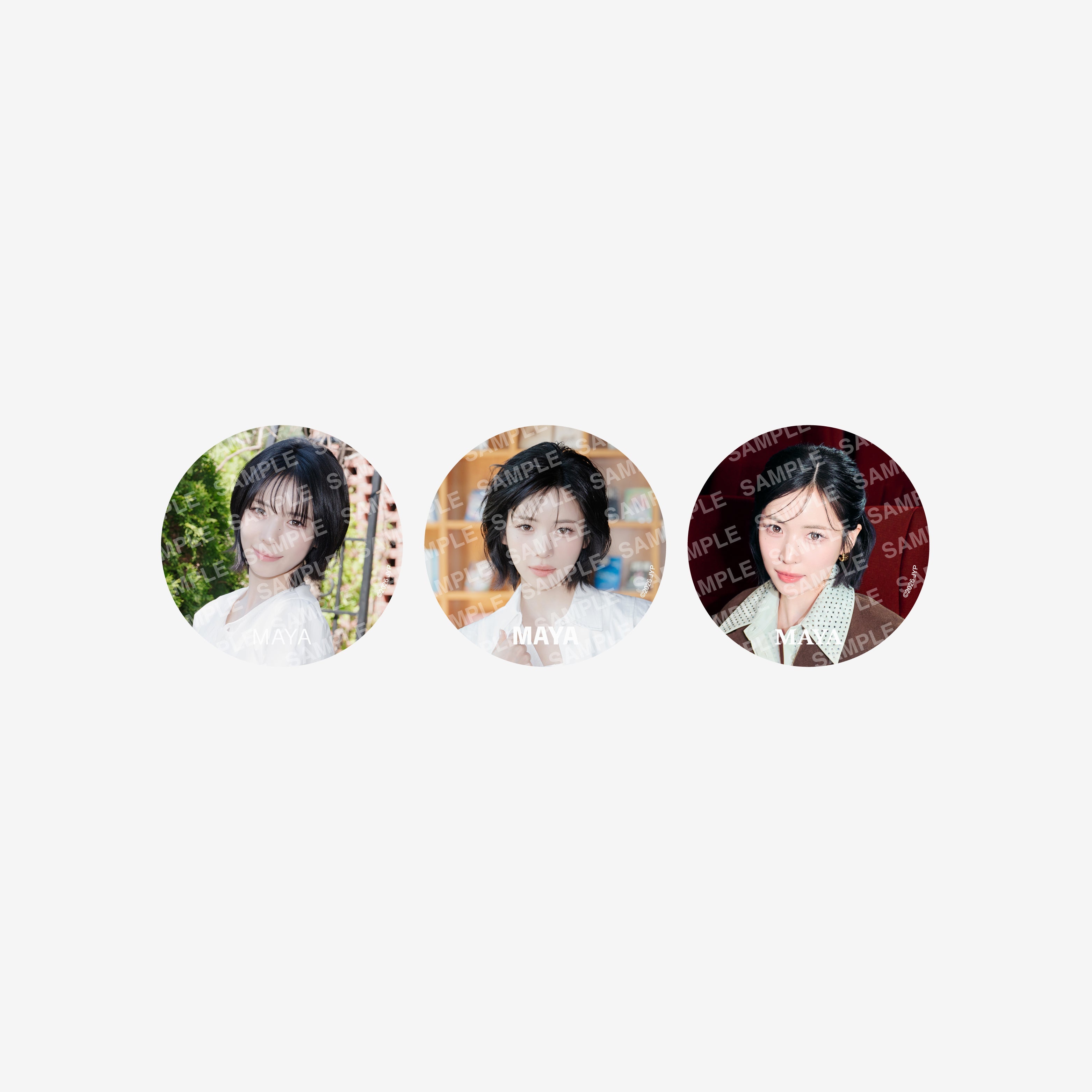NiziU MAYA グッズセット BADGE SET（3PIECES）- MAYA / NiziU『Live with U 2026 “NiziU : THE