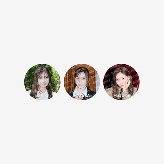 BADGE SET（3PIECES）- MAYUKA / NiziU『Live with U 2026 “NiziU : THE CINEMA” 』