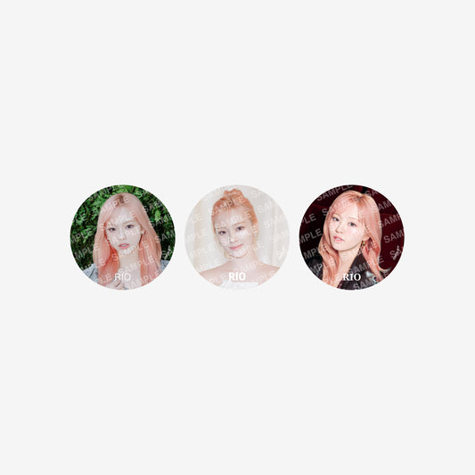 BADGE SET（3PIECES）- RIO / NiziU『Live with U 2026 “NiziU : THE CINEMA” 』