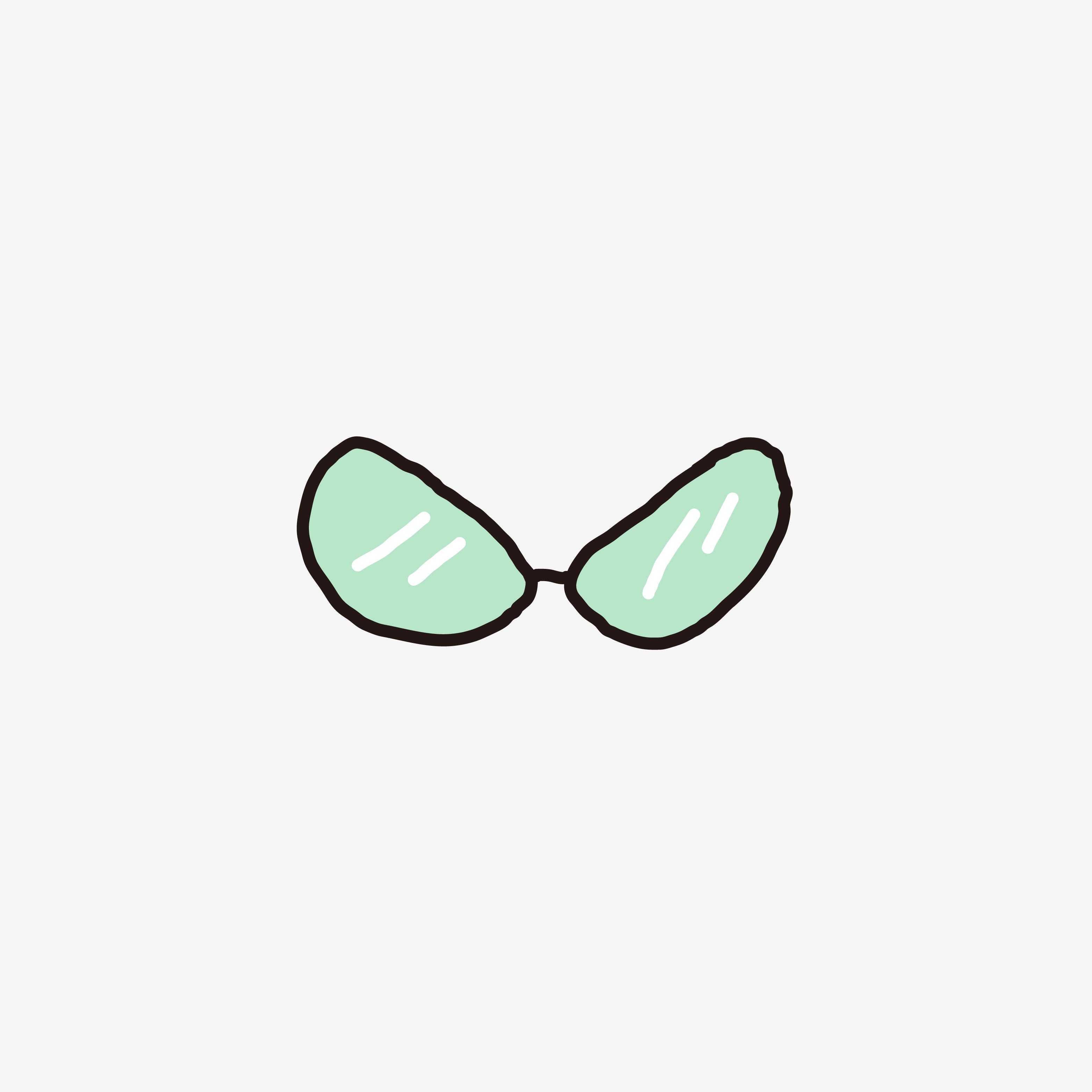 WAPPEN STICKER / SUN GLASSES - LAKO / NiziU『Live with U 2026